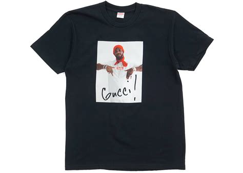 supreme pizza gucci|supreme gucci mane tee black.